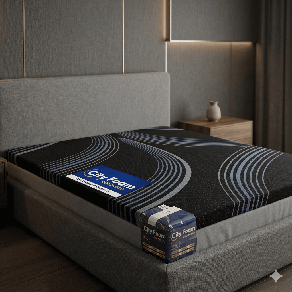 Kasur Busa Topper Pelapis T8 City Foam - Tambahan Empuk Kasur Lama