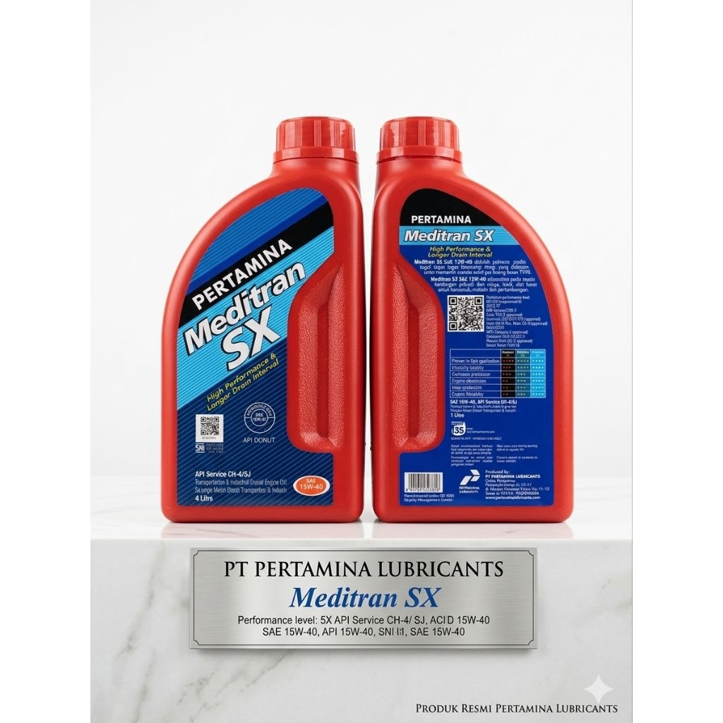 OLI PERTAMINA MEDITRAN SX 1LITER OLI MOTOR