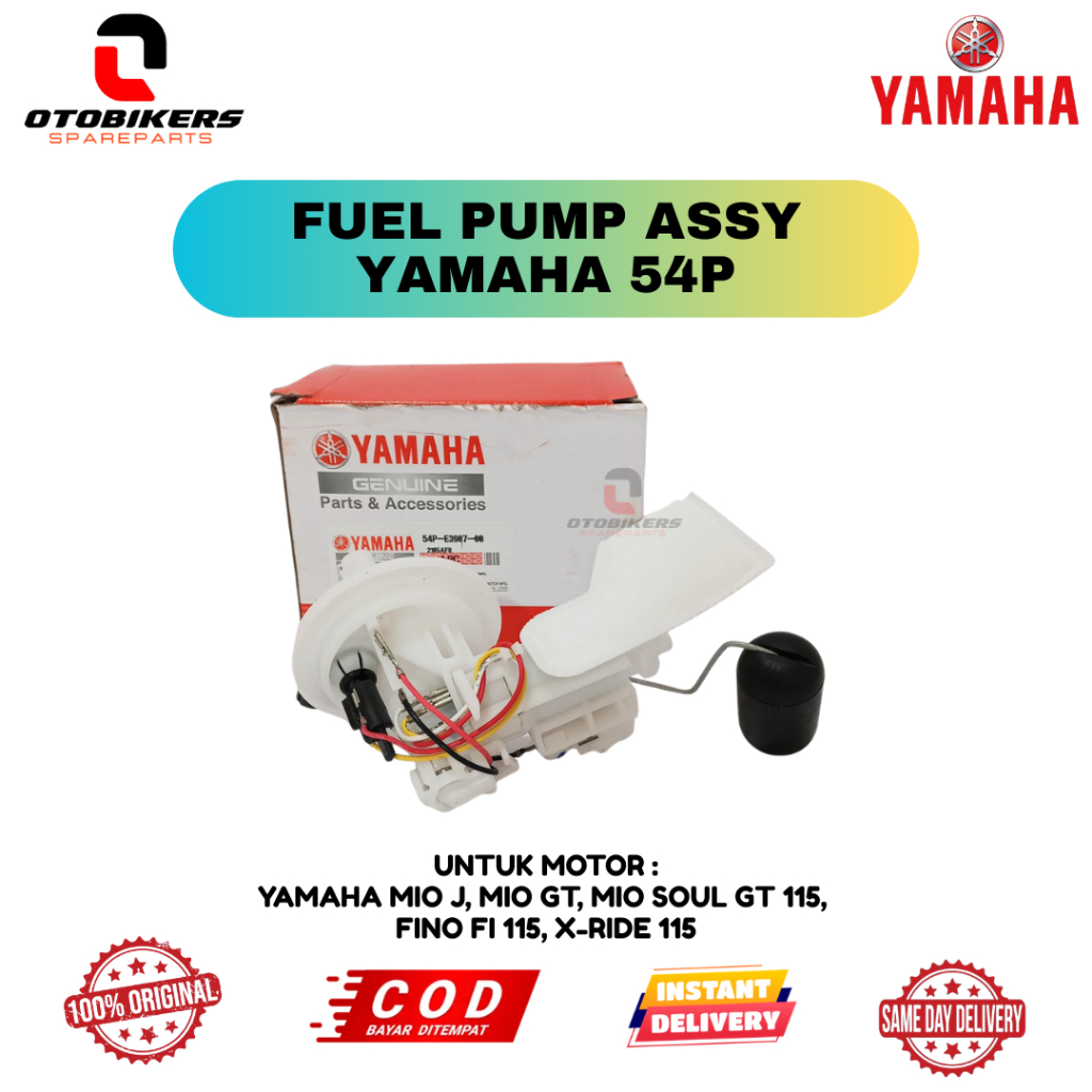 Fuel Pump Assy Yamaha 54P untuk motor  Yamaha Mio J, Mio GT, Mio Soul GT 115, Fino FI 115, X-Ride 11