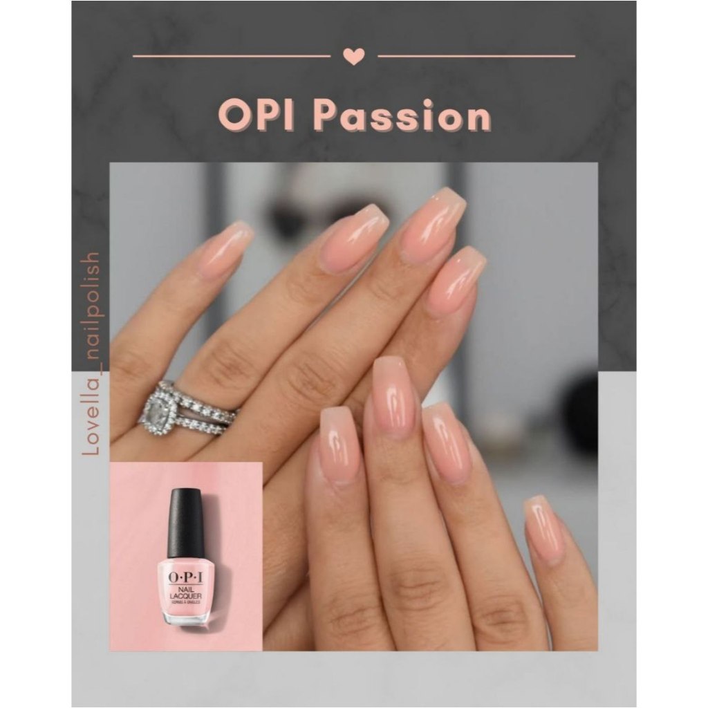 OPI Passion ( OPI ORIGINAL / OPI Nail Polish / OPI Asli / Kutek OPI)