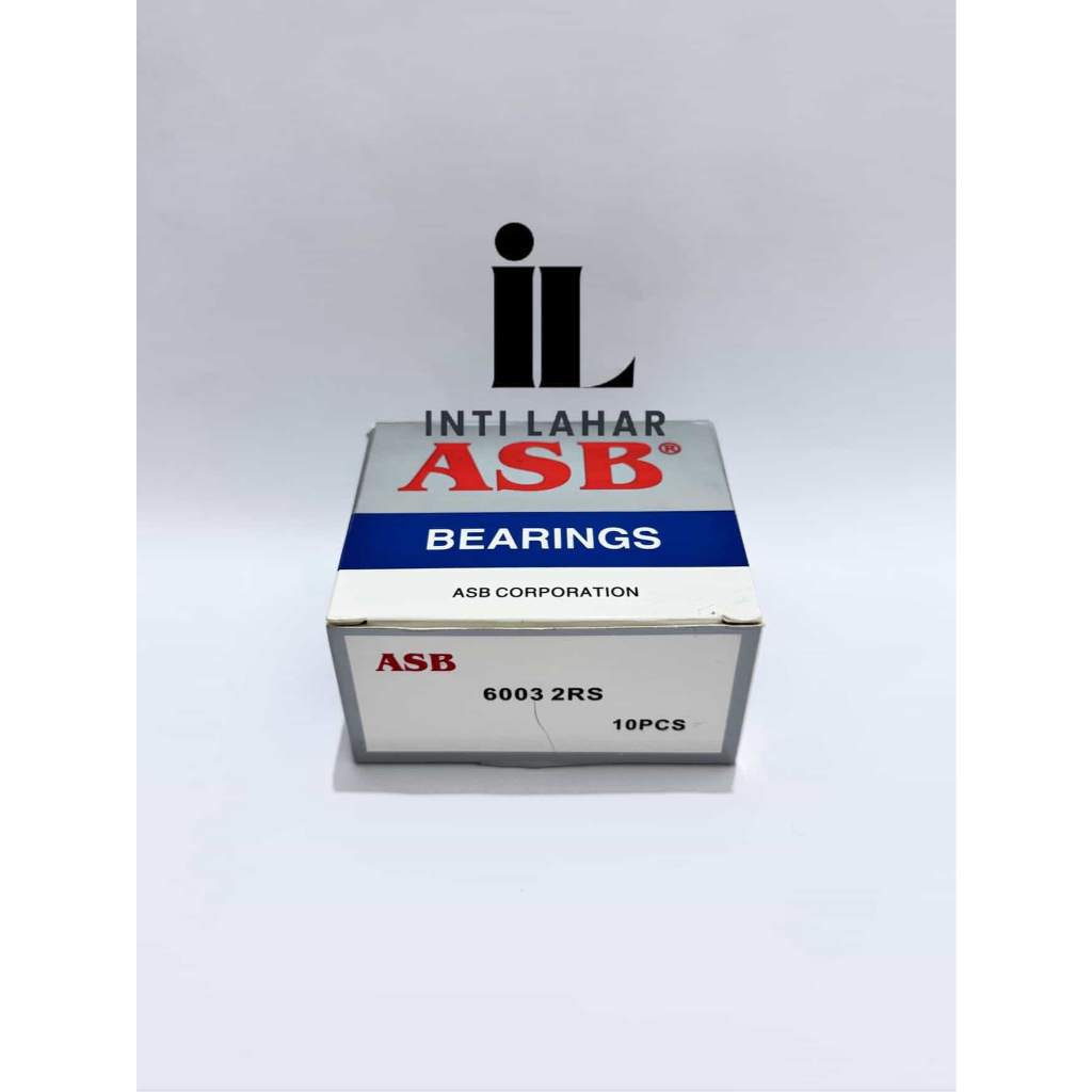 Laher Bearing 6003-2RS ASB Original Tutup Karet - Mounting Arm Mio & Stut Kopling Verza CB150 CRF
