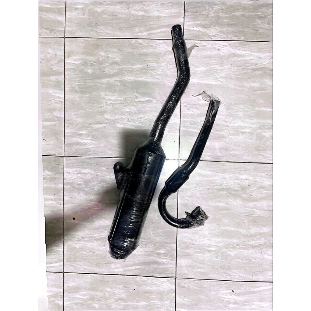 KNALPOT KLX STANDAR BLACK