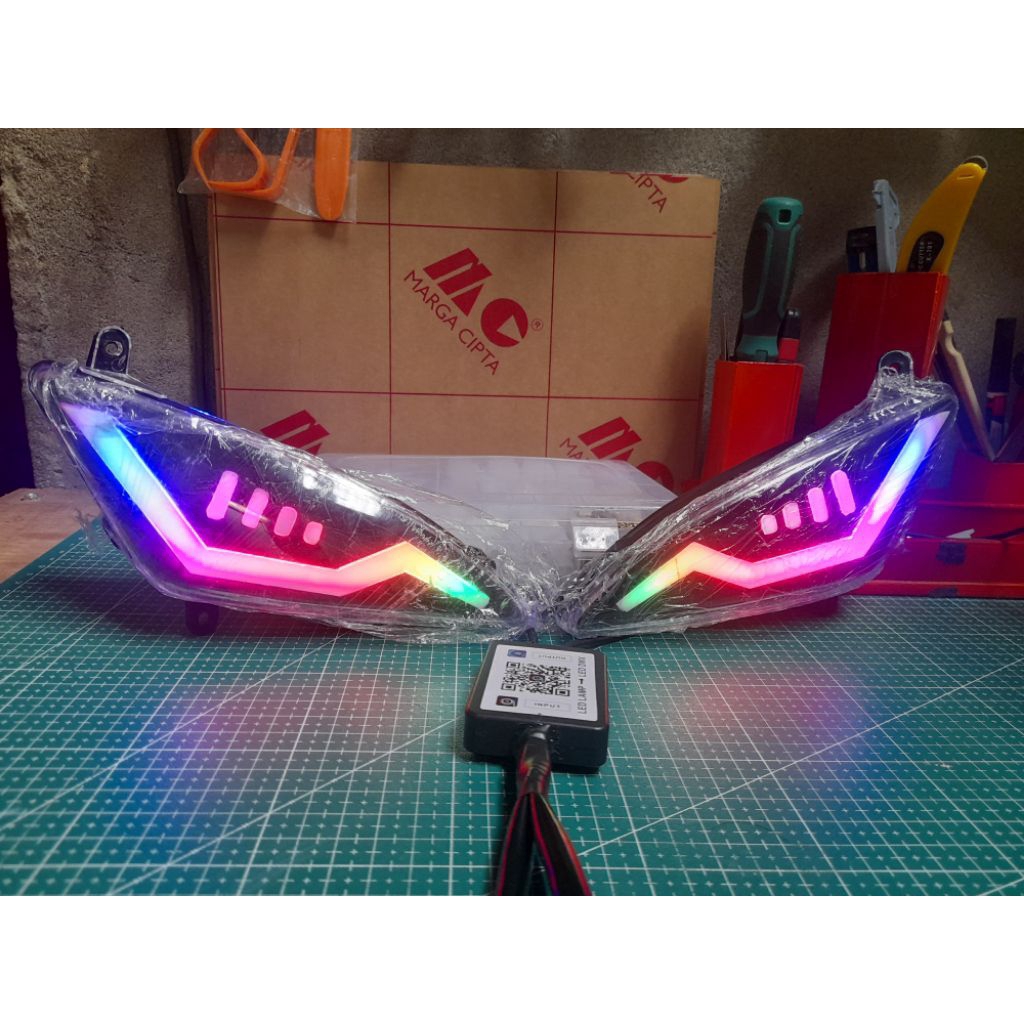 LAMPU RGB senja/sein mio sporty