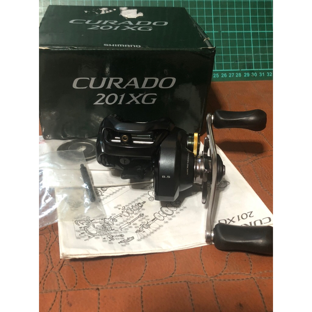 rell bc shimano curado k 201 xg