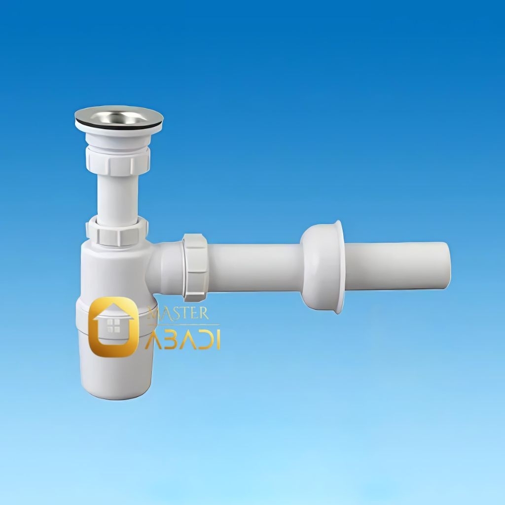 Sifon Pembuangan Wastafel Putih / Selang Pembuangan Wastafel Model Toto