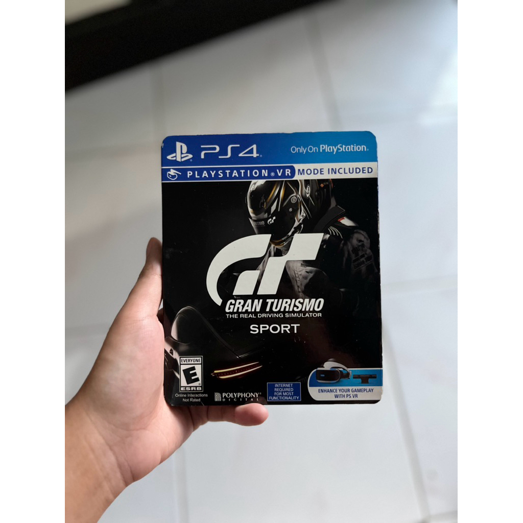 BD Kaset PS4 Gran Turismo Sport Steelcase