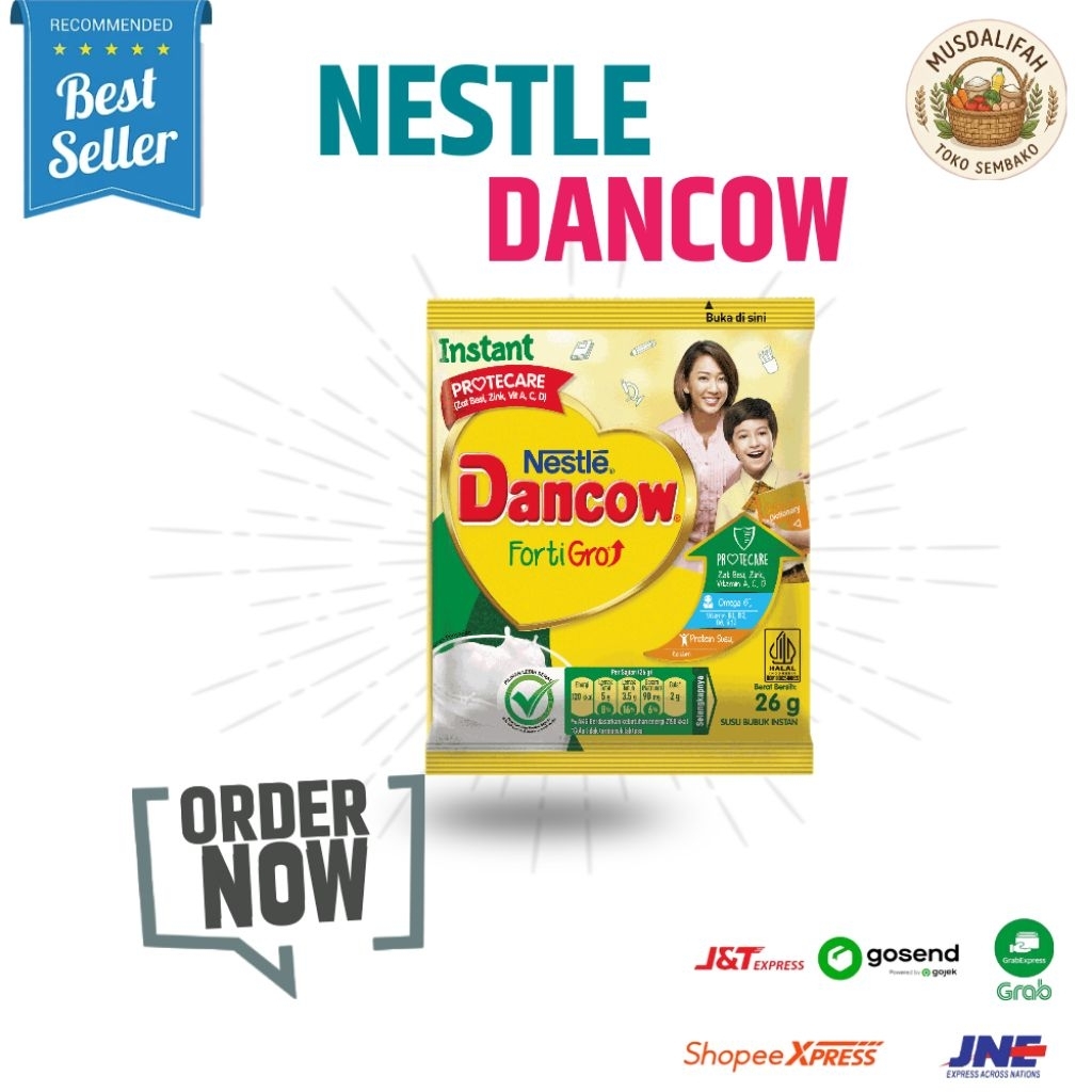 Susu Dancow Instant Sachet | Susu Renteng Sachet