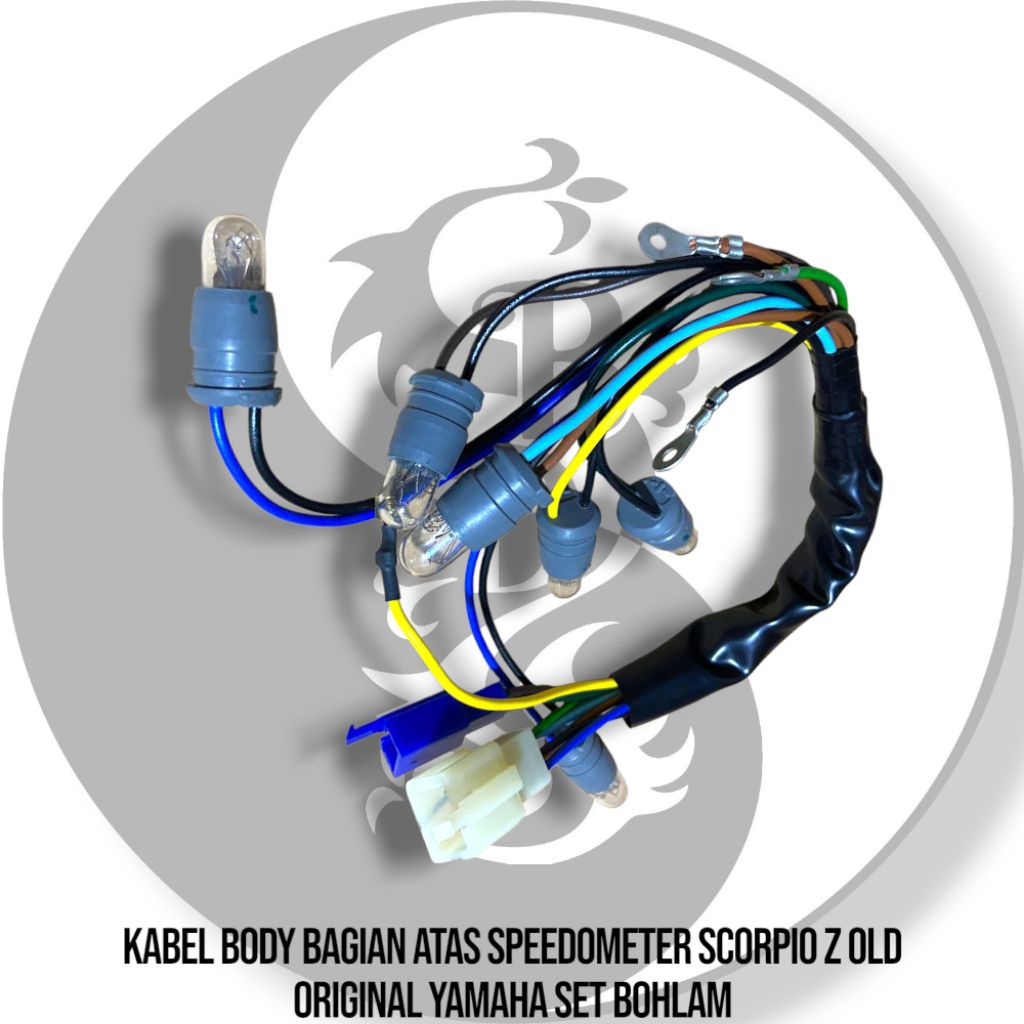 Kabel Bagian Speedometer Scorpio Z Set Bohlam Original Yamaha Soket Cord Kabel Speedometer Yamaha Sc