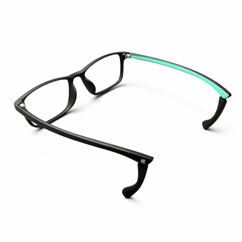 Kacamata Minus Kotak Nosepadless Plastik Muka Kecil Standar Wanita Pria Medan MORIARTY - ORSON