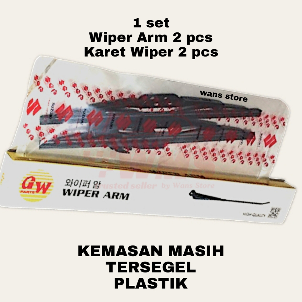 GAGANG WIPER KACA - STANG WIPER CARRY 1.0 ST100 EXTRA CARY KOMPLIT