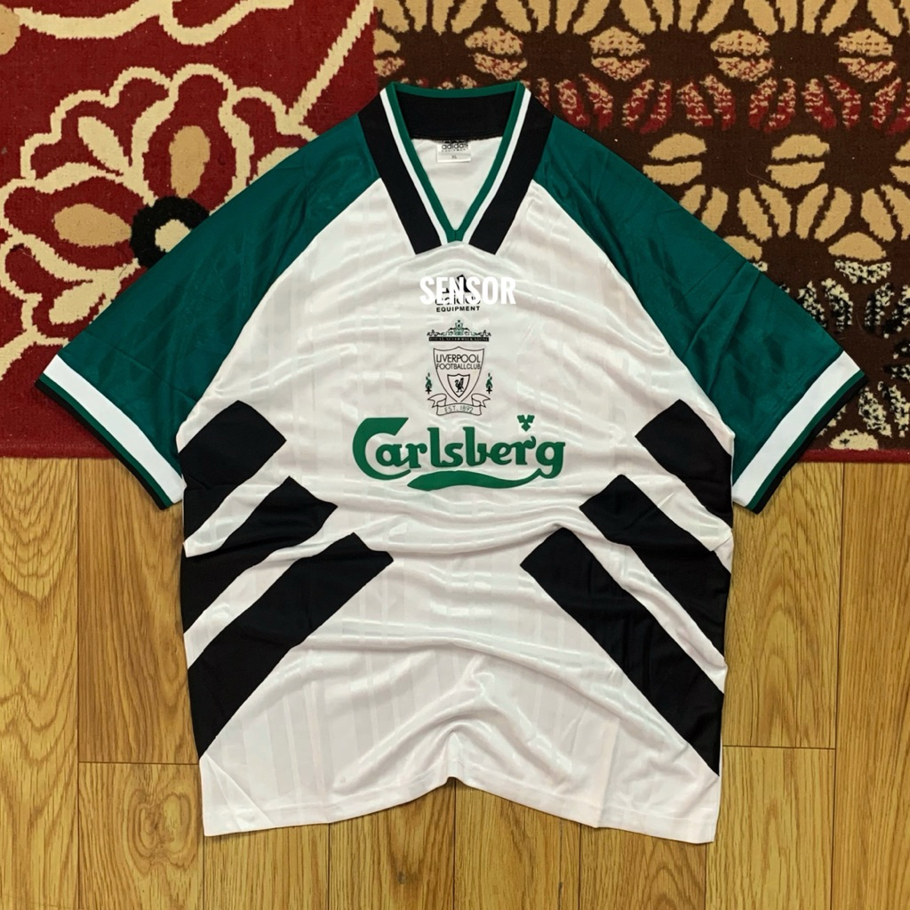 JERSEY VINTAGE 90's LIVERPOOL x ADINDA AWAY KIT 1993/94 SIZE XL | JERSEY ADINDA LIVERPOOL AWAY KIT |