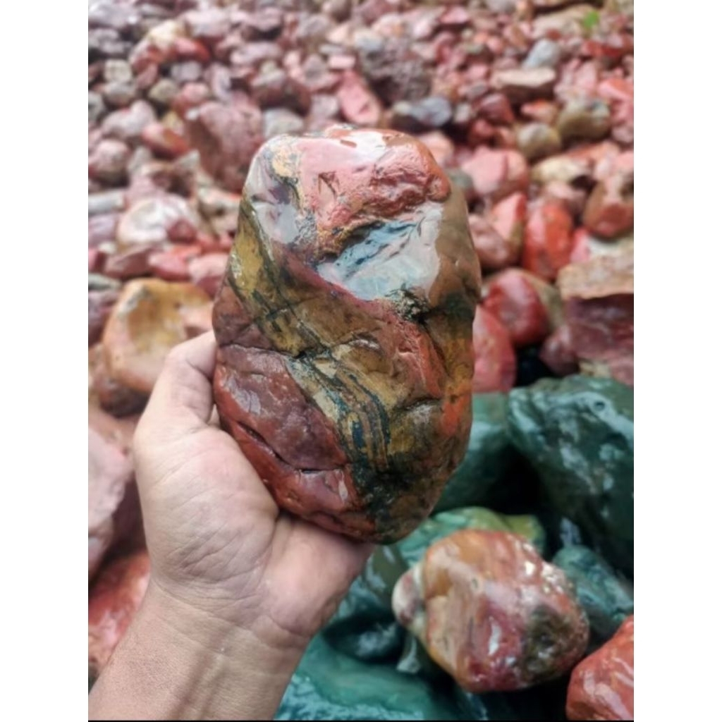 WATU JIN MERAH BISA MENDATANGKAN BERKAH BATU ASLI DARI ALAM GOIB