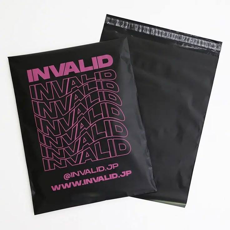 Plastik polymailer custom logo (Min 100 pcs ) FREE DESAIN  /packing pakaian, ,hijab,kantong plastik 