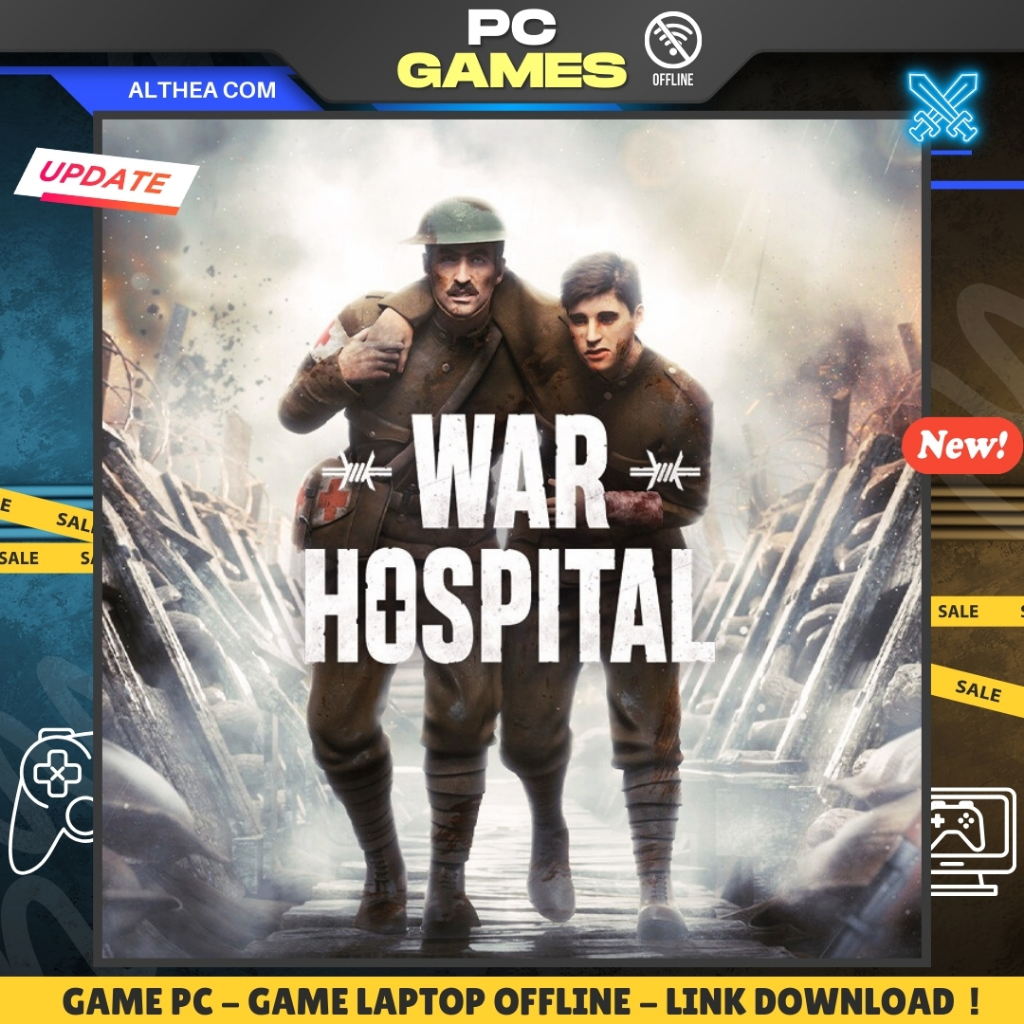 WAR HOSPITAL - MANAGEMENT - STRATEGY - SIMULATION - GAME PC / LAPTOP - OFFLINE