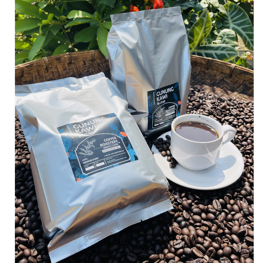 kopi bubuk robusta kopi mix khas blitar lereng gunung kawi blitar harga ekonomis kemasan 1kg Coffee