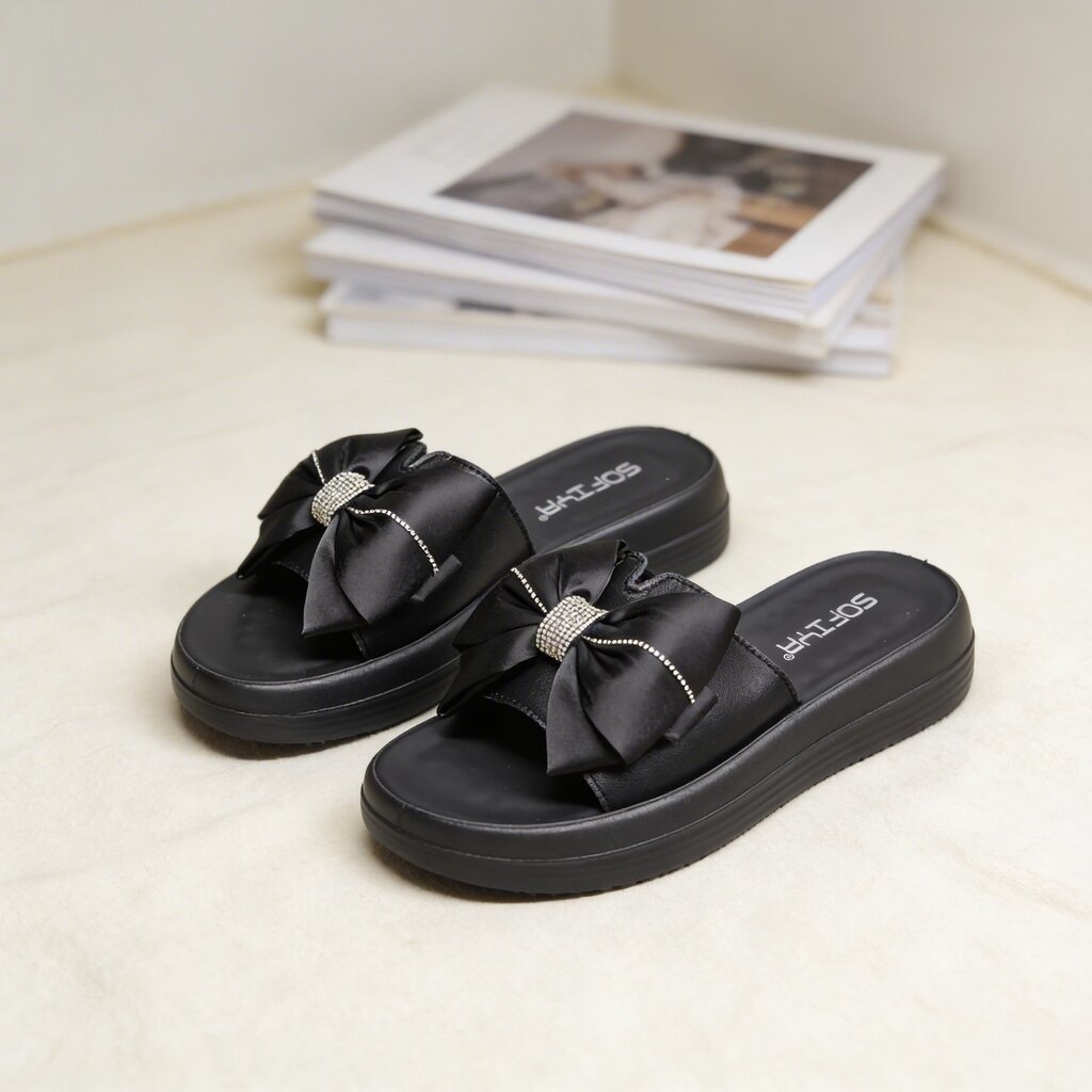Sofiya 2222 Sendal Wedges Fashion Wanita Sandal Pesta Cewek Import