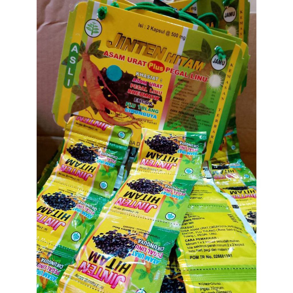 Jinten Hitam Kapsul Original