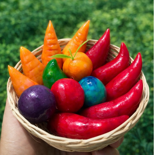 Lukchup Dessert Thailand Isi 15 – Jajanan Buah Mini Viral | Lukchup Hampers Mini Isi 15 – Dessert Th