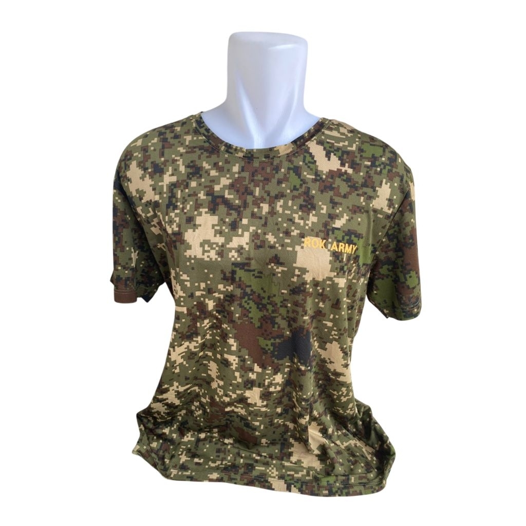 Kaos Camo Loreng Digital Granit Roka Republik Of Korea Army Tentara Korea Selatan Jumbo Like New (34