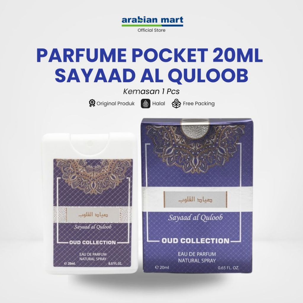 Original Parfum Pocket Arab Sayaad Al Quloob By Ard Al Zaafaran 20ml Dubai Minyak Wangi Dari Dubai A