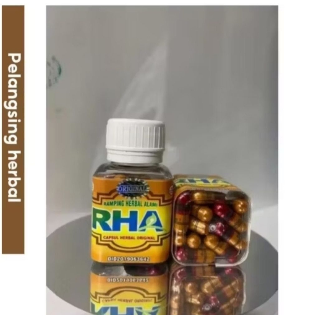 RHA Pelangsing Herbal Ring 2 Original - 30 Kapsul, Membantu Menurunkan Berat Badan, Membantu Menekan