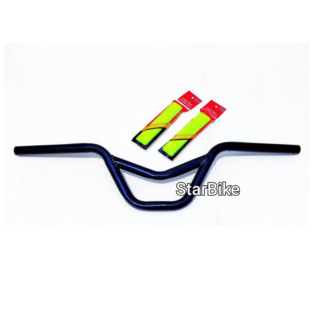 Stir Setir Stang M 3 Jari Original Sepeda Bmx Bonus Handgrip Kain Exotic