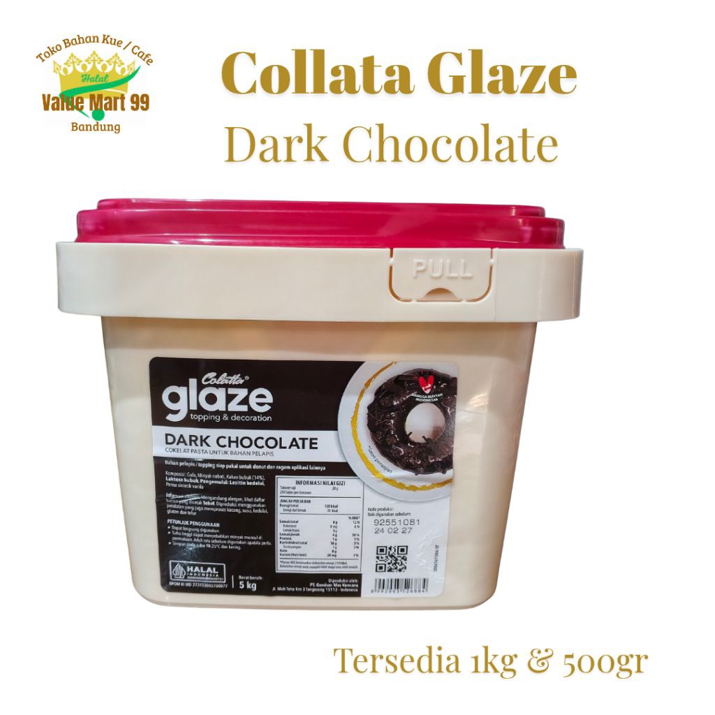 Colatta Glaze Dark Chocolate 5kg