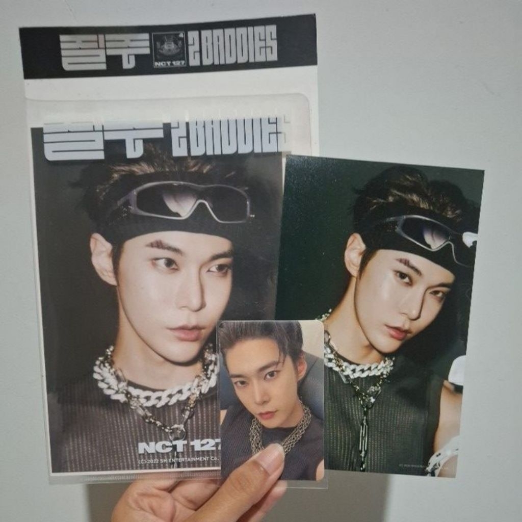 Official Postcard & Photocard - Doyoung NCT 127 2 Baddies