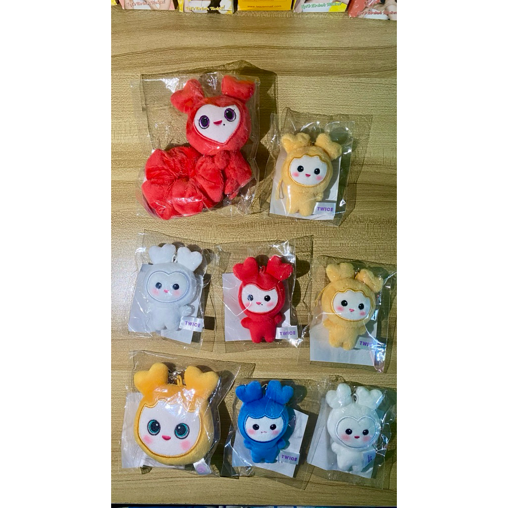 Official twice doll lovely plush micro scrunchie sealed