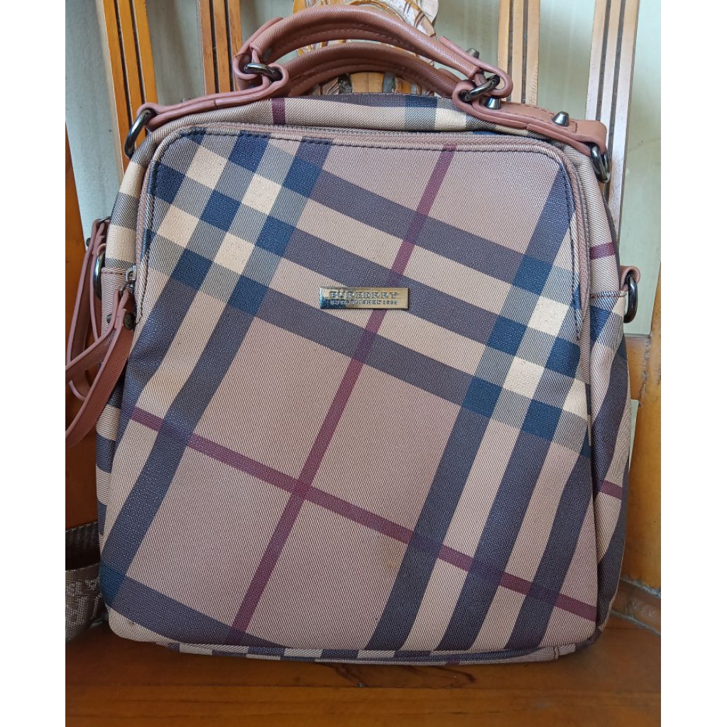 Preloved tas ransel kulit