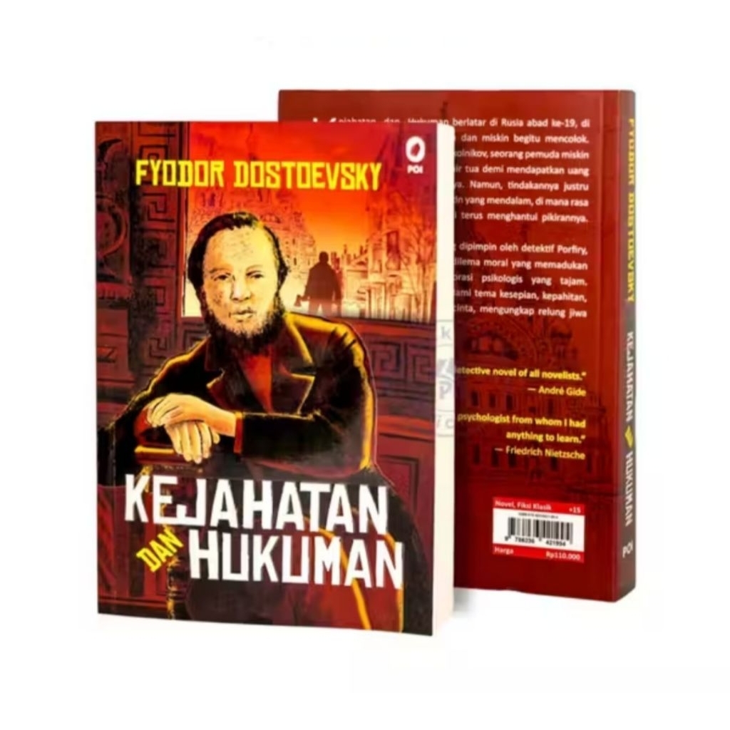original KEJAHATAN DAN HUKUMAN - Fyodor Dostoevsky