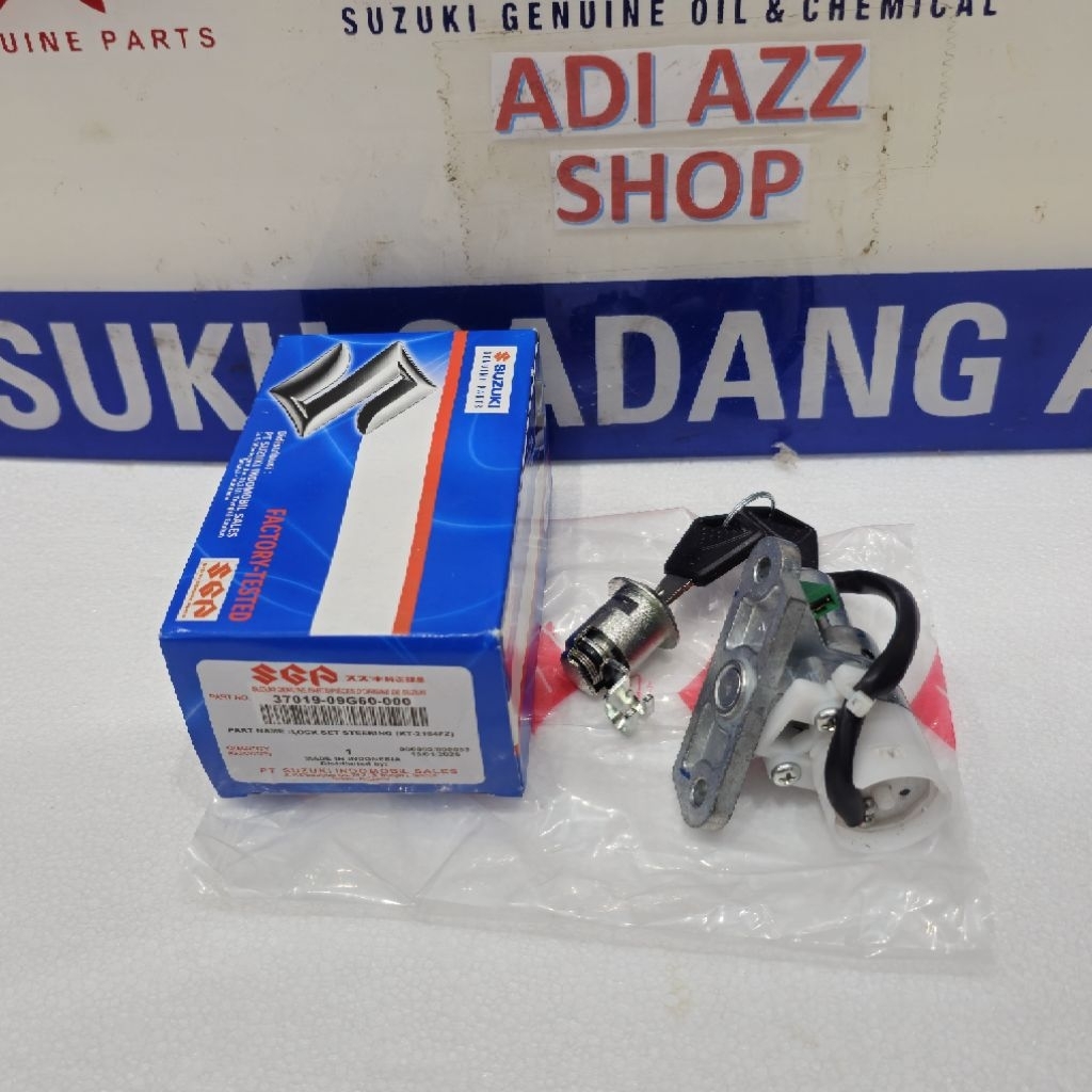 37019-09G60 kunci kontak set jok suzuki nex 1 karbu ori sgp