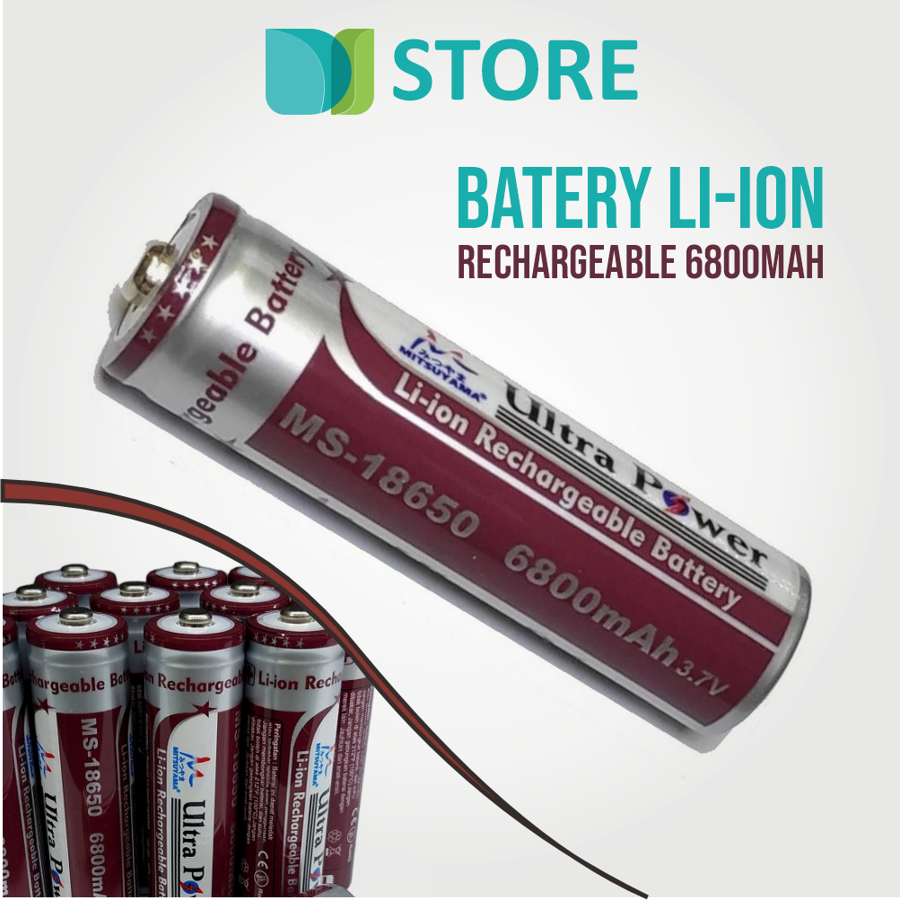 Baterai Li-ion Rechargeable / Baterai Charger Li-ion