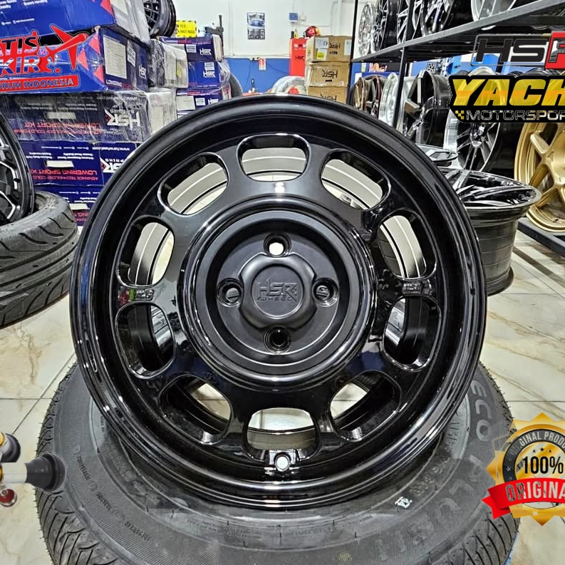 JUAL VELG MOBIL RETRO HSR KLG R16 X7 PCD 8X100-114 (DOP 4X100 VINFAST , KIJANG , WULING BINGUO