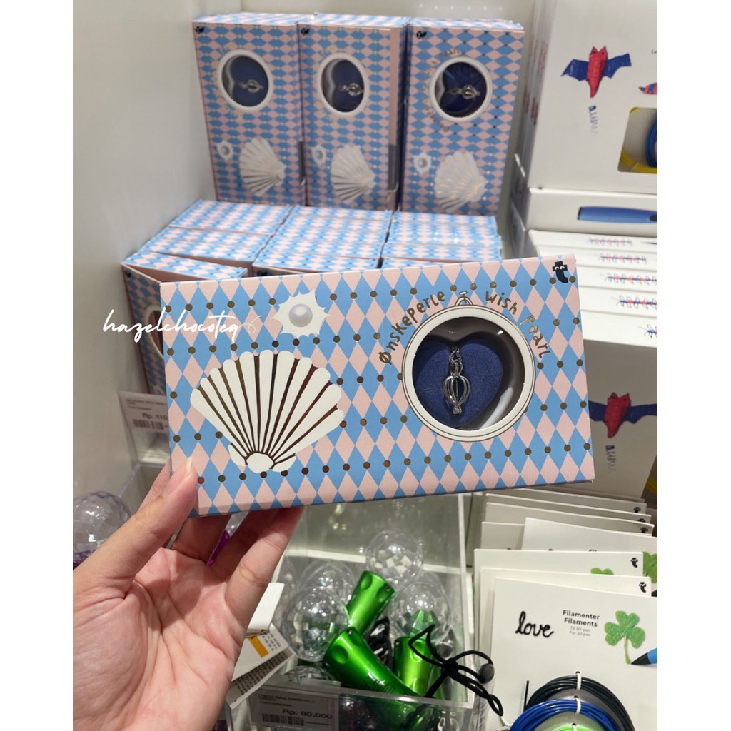 [JASTIP FLYING TIGER] DIY Wish Pearl Necklace / Kalung Mutiara Asli