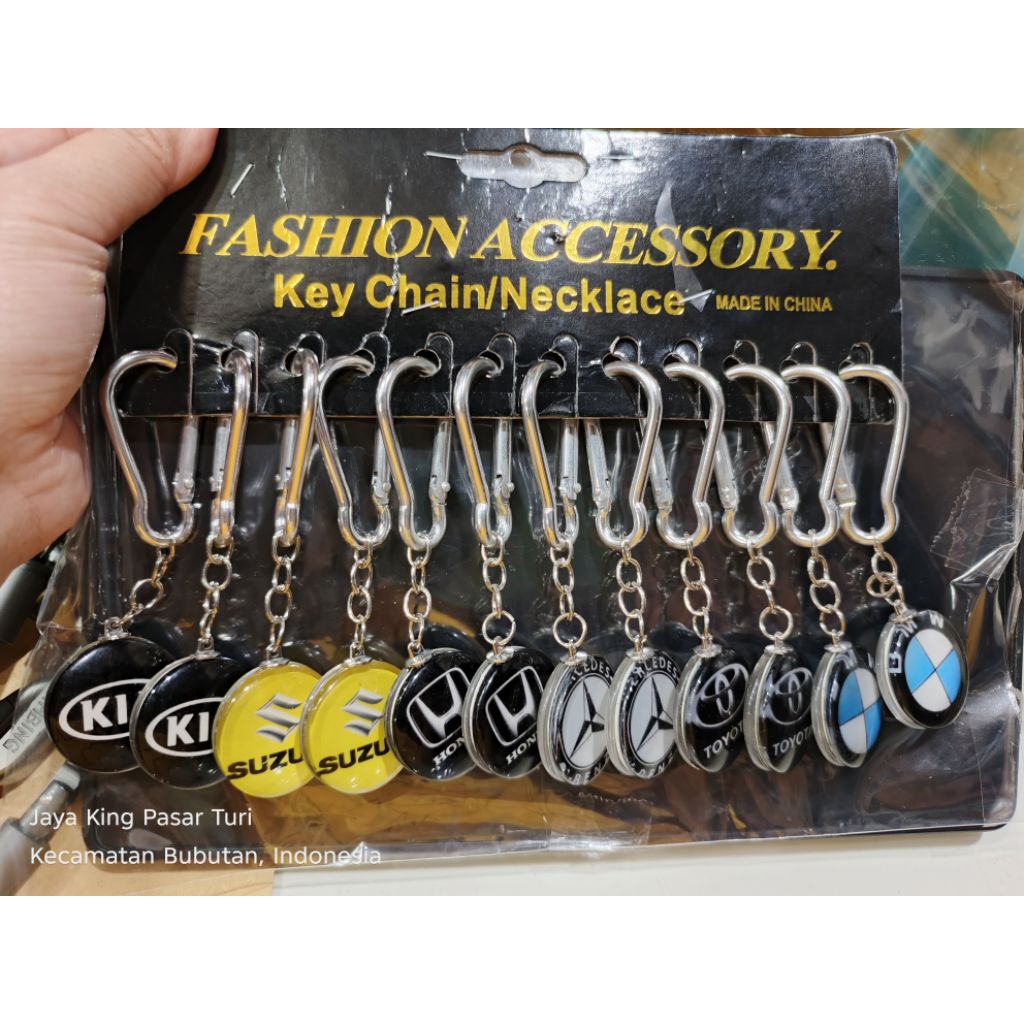 Key Chain Carabiner Besar Gantungan Kunci Akrilik Murah