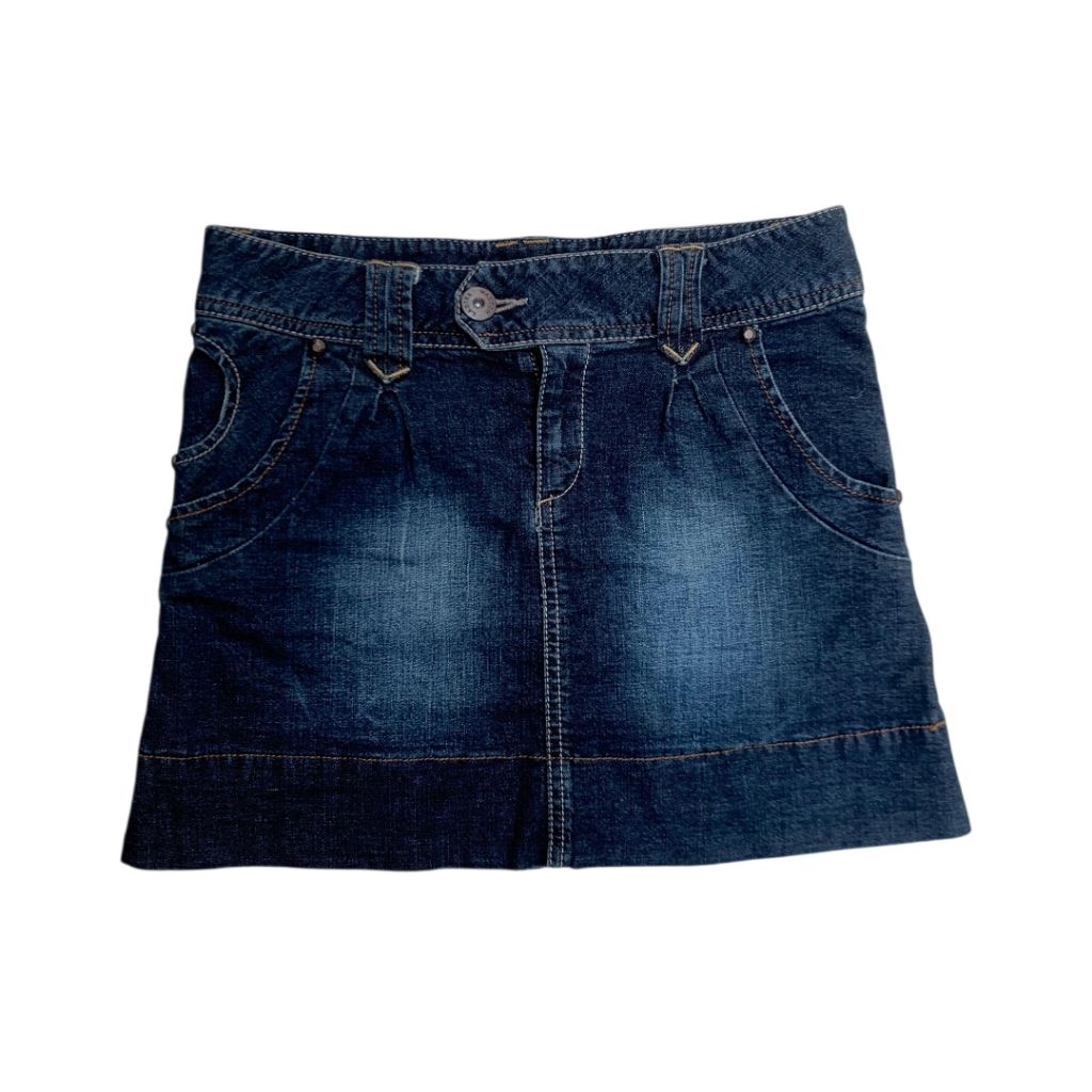 denim skirt y2k vintage rok