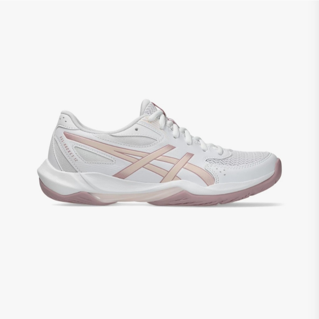 Sepatu Olahraga Indoor Voli Badminton Squash Padel ASICS GEL ROCKET 12 STANDARD Women Wanita