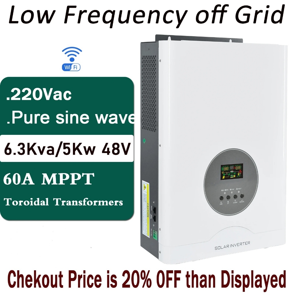 Inverter Hybrid Hybrit Trafo Low Frequency 1.5Kva 3Kva 12V 48V Hybrid