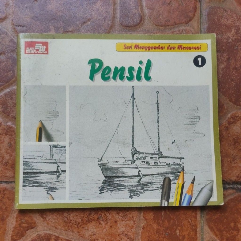 SERI MENGGAMBAR DAN MEWARNAI PENSIL
