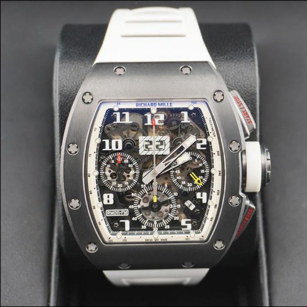 JAM TANGAN RM11 TITANIUM SWISS AUTOMATIC CHRONOGRAPH FUNGSI AKTIF JAM TANGAN OTOMATIS PRIA MEWAH