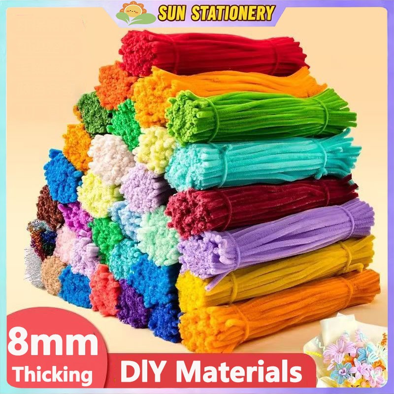100 pcs kawat bulu mercy PREMIUM GEMBUL pipe cleaner gembul