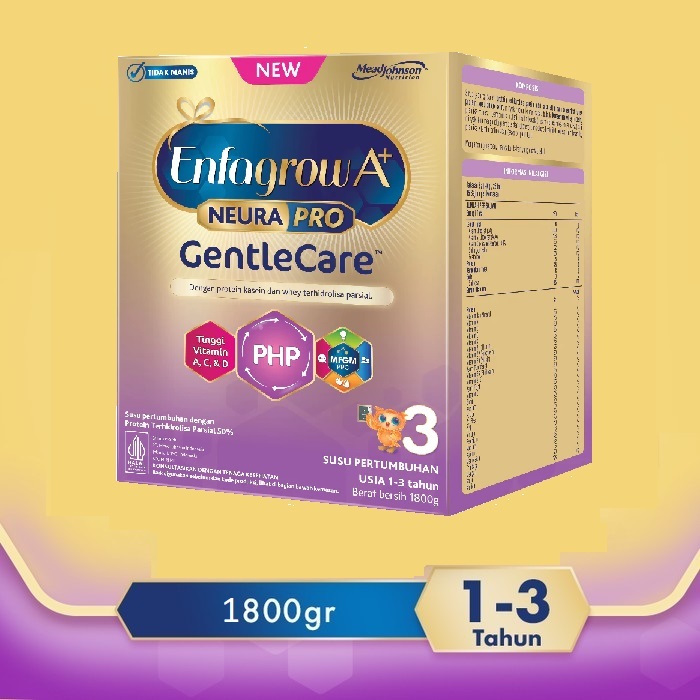 Enfagrow A+ Tahap 3 Gentle Care 1800 Gr