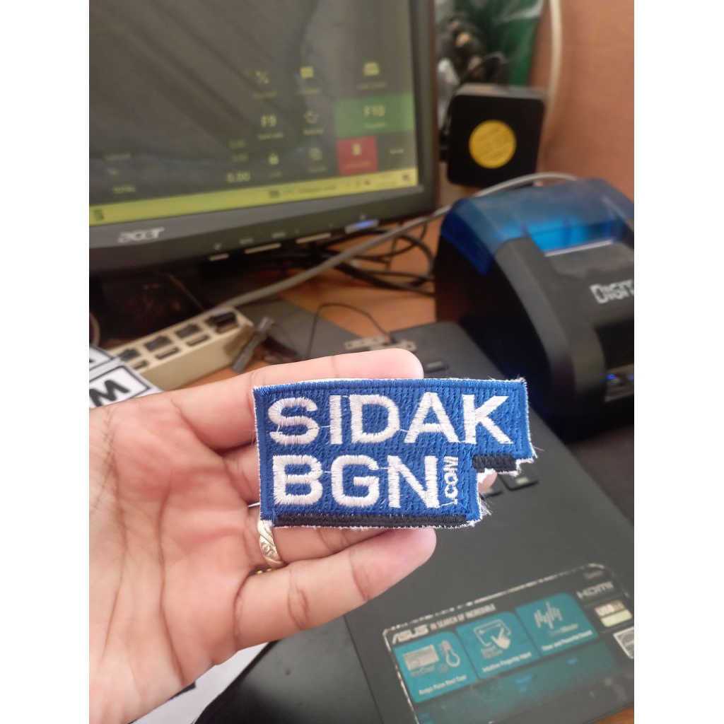 BET BORDIR LOGO SIDAK BGN, EMBLEM