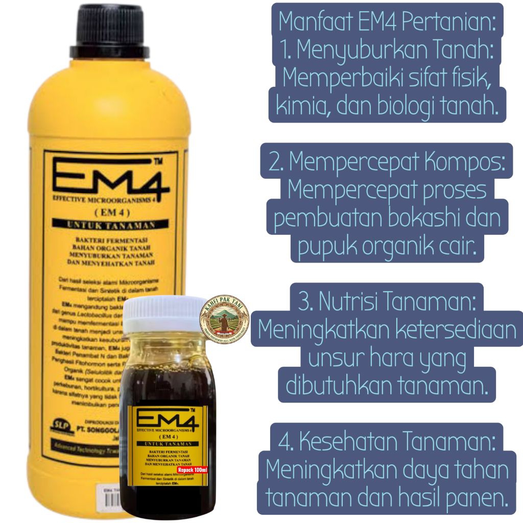repack em4 pertanian untuk hasil panen optimal