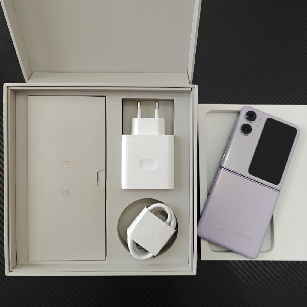 Oppo Find N2 Flip 5G Second - 8GB/256GB - Ex Garansi Resmi Oppo Indonesia.
