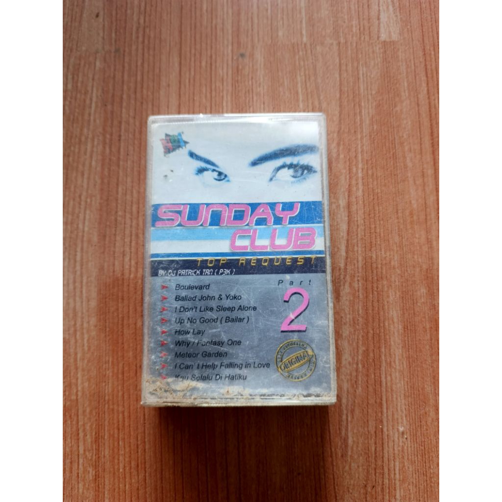kaset pita tape jadul sunday club antiq