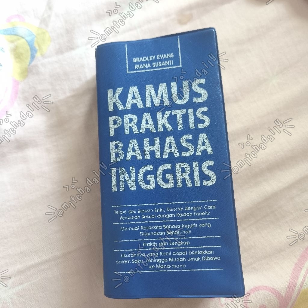 Kamus Praktis Bahasa Inggris Bradley Evans Preloved Bekas Second