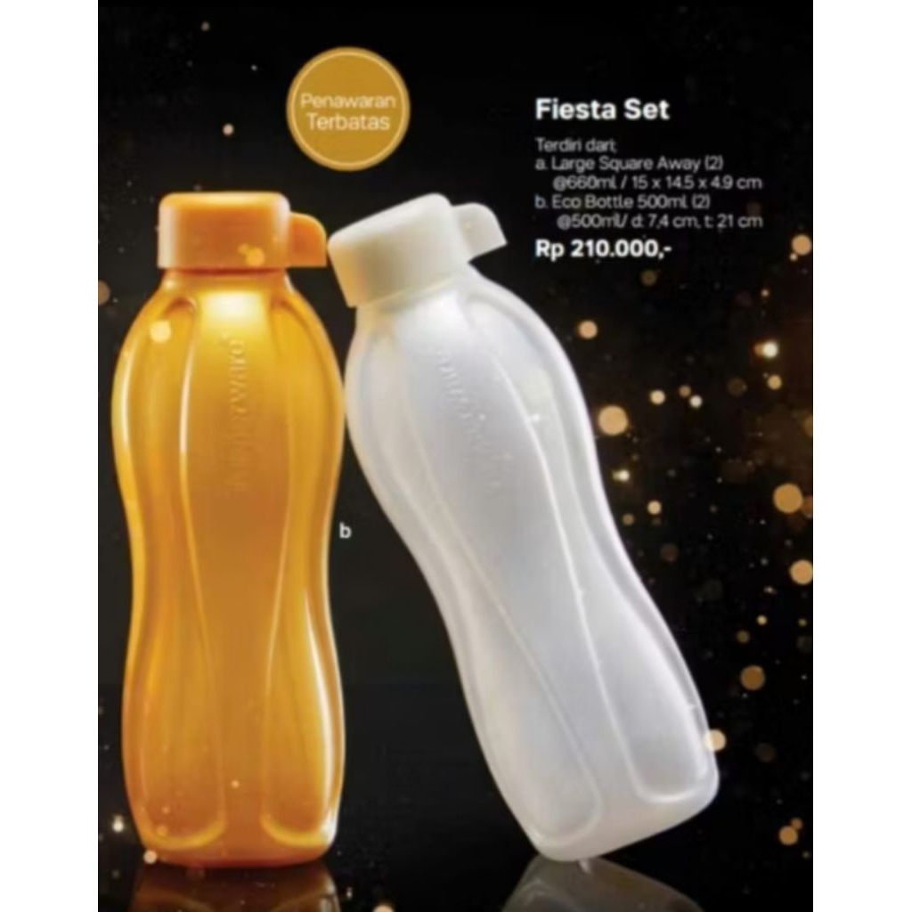 ECO BOTTLE TUPPERWARE (500ml)
