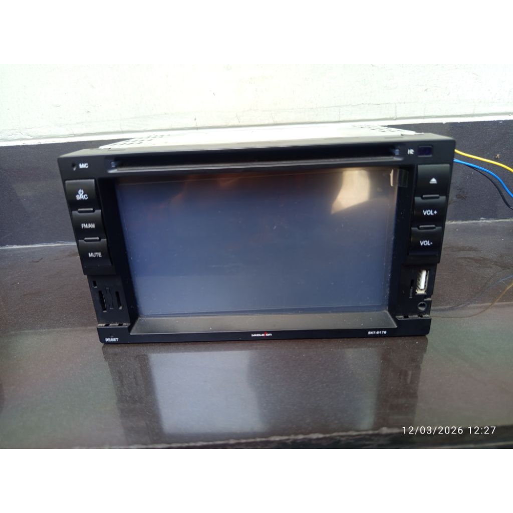 doble din skeleton skt-8176 belum tes